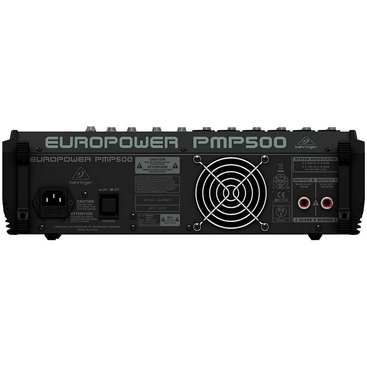 500-Watt 12-Channel Powered Mixer H14457