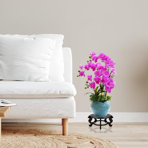 8 Inch Wooden Plant Stand I560748