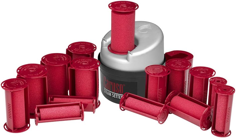 30 Piece Hairsetter Hot Rollers with 5 Size Rollers A1340