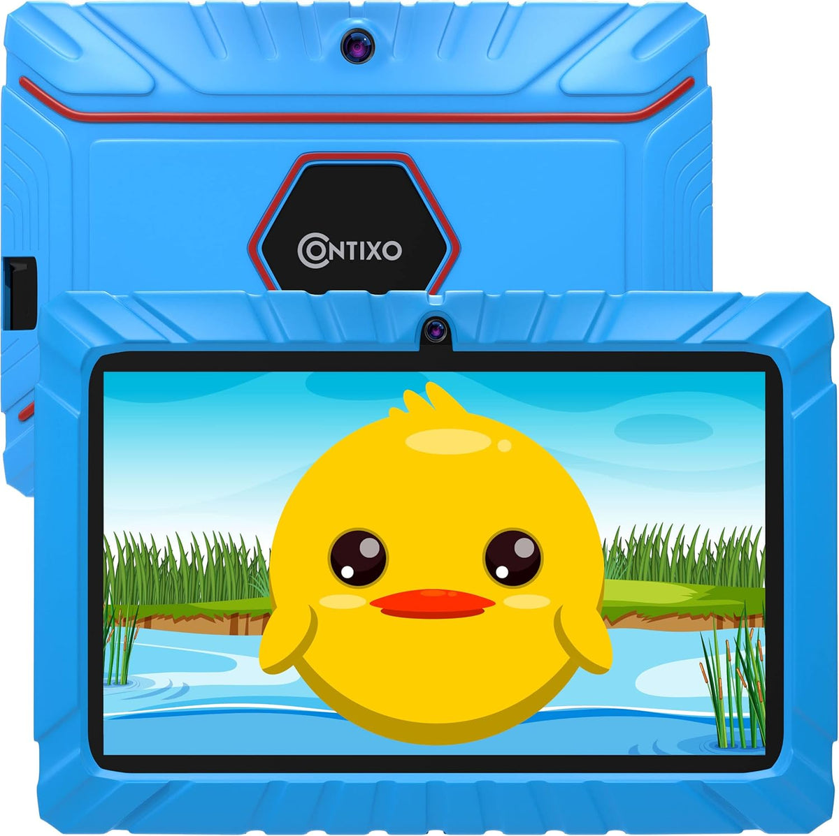 Pink 7-inch Kids Tablet Pack of 2 E9251