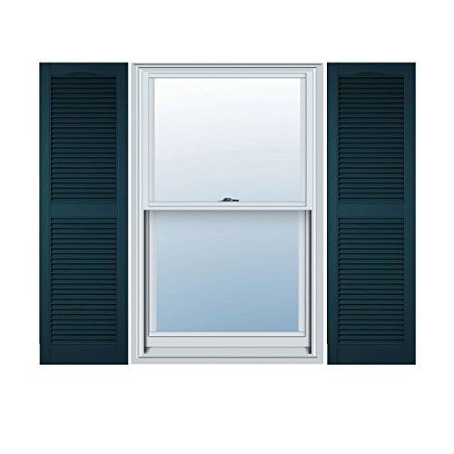 Vinyl Open Louver Shutters with Installation Shutt S152