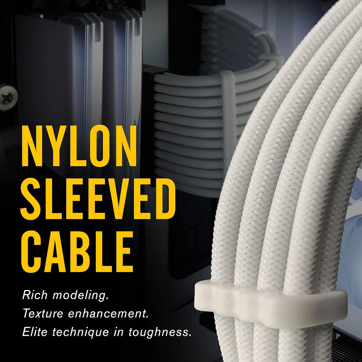 Soft Nylon Sleeved Cables Kit E6498