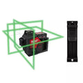 12-Volt Cordless Green 3-Plane Laser Level Kit S7028
