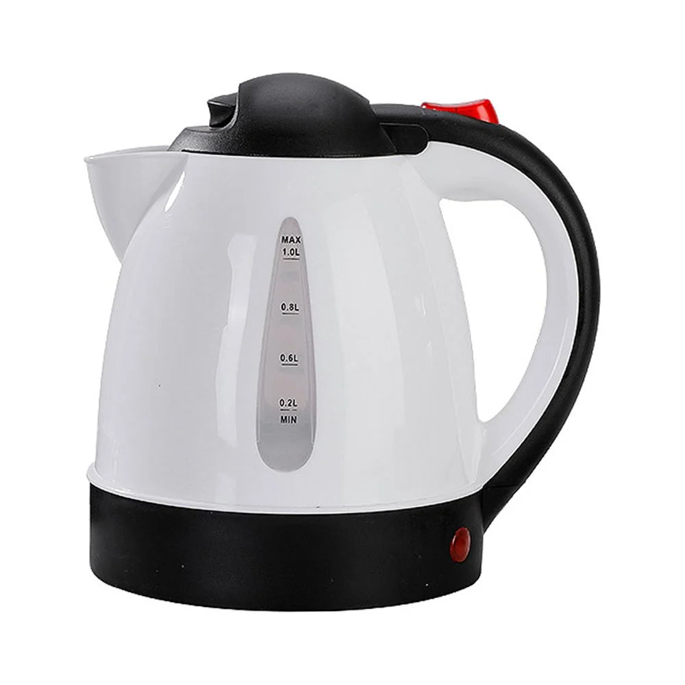 1000mL 24V 250W Portable Electric Kettle White R379665