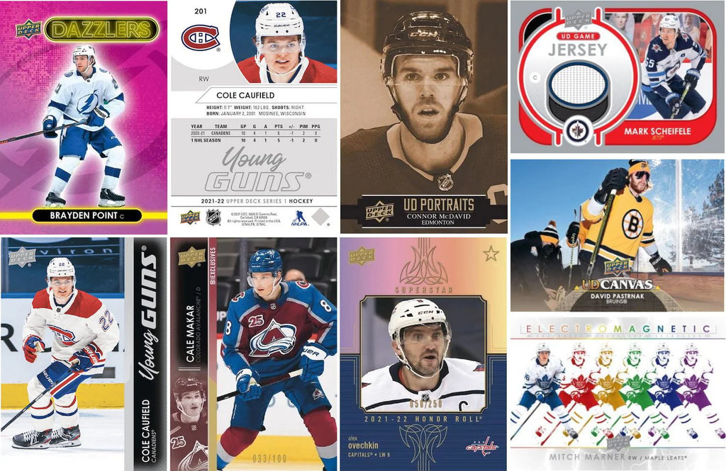 Upper Deck Series 1 Hockey Blaster Box Trading Cards I634
