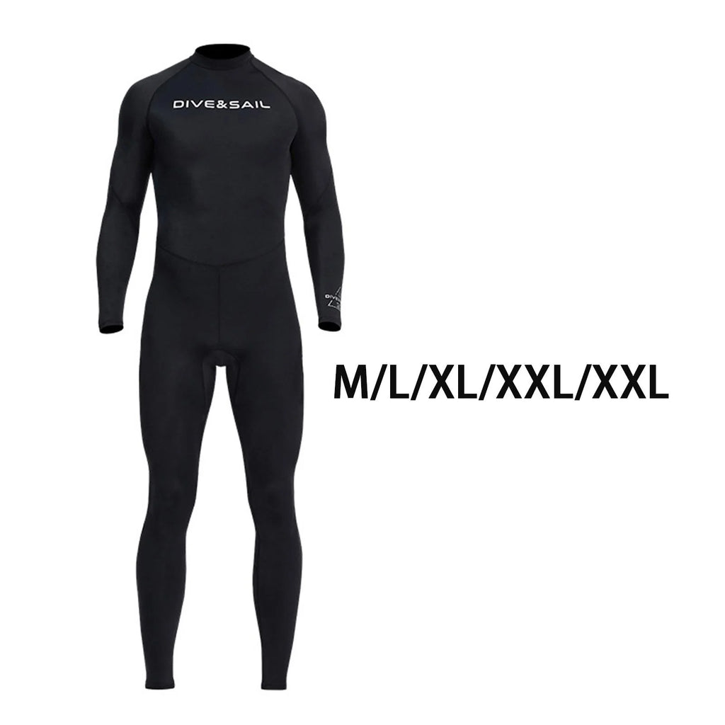 Full Body Back Zipper Diving Wetsuit Z59809