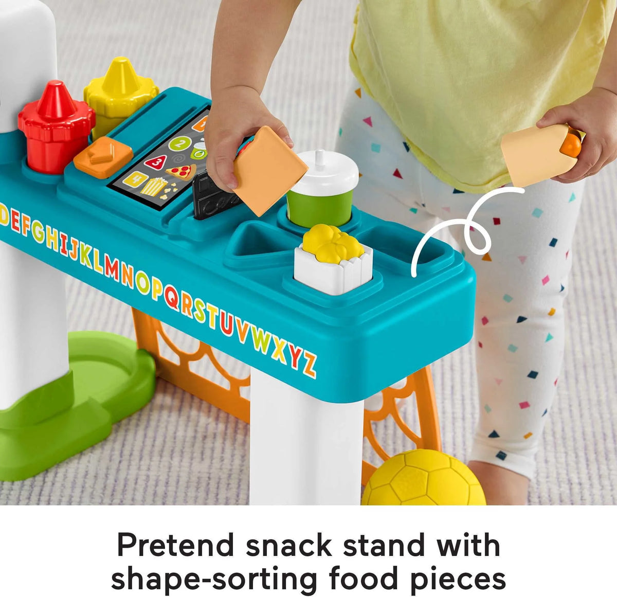 4-in-1 Sports Activity Center Toddler Learning Toy O576221