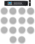 6 Zone Home Audio System with 14 Ceiling Speakers J64951