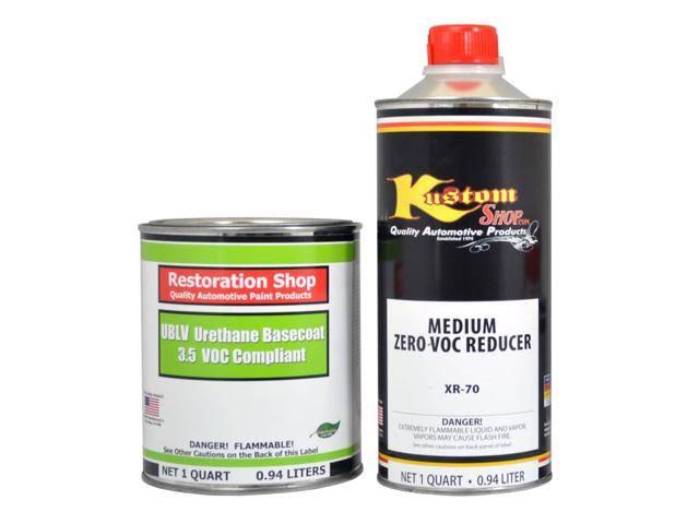 Canary Yellow Urethane Basecoat Car Paint Kit J90520