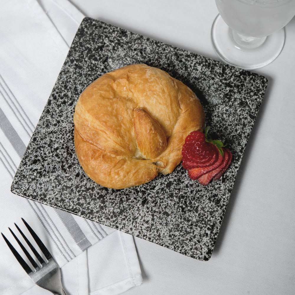 Granite Square Porcelain Dinner Plate - 24/Case F290590