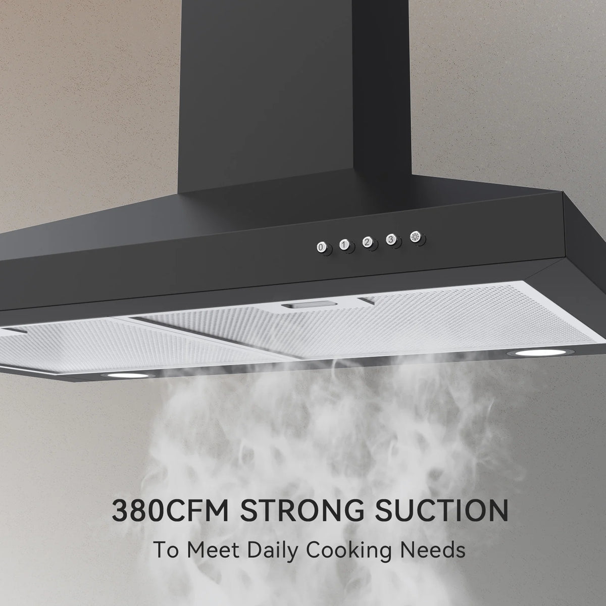 30 inch Wall Mount Range Hood with Charcoal Filter H7785