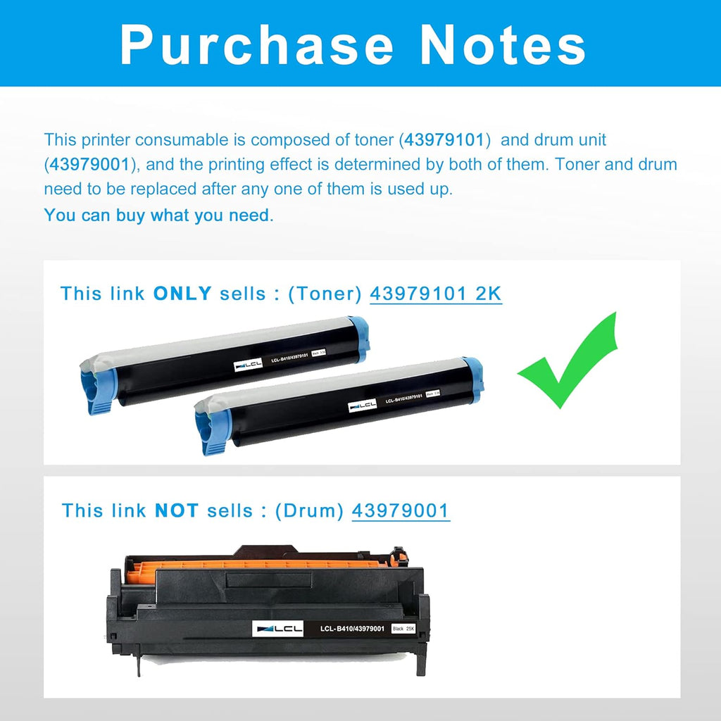 2-Pack Black Toner Cartridge K1044