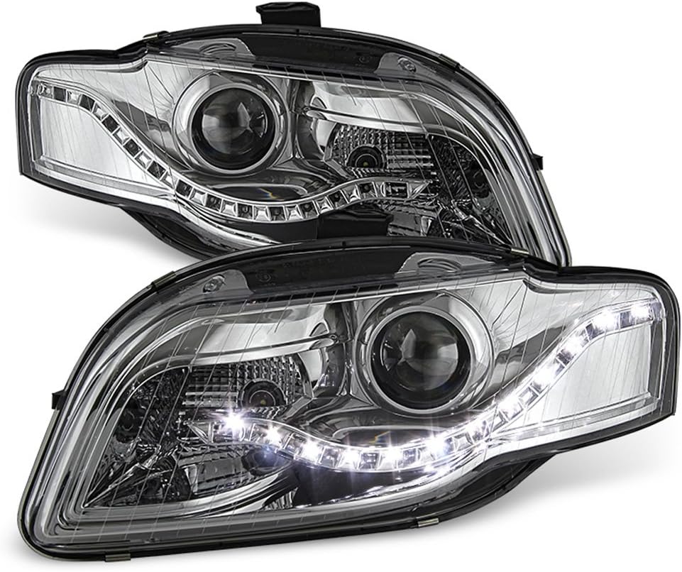 Projector Headlights for 2006-2008 Audi A4 S4 B7 T95557
