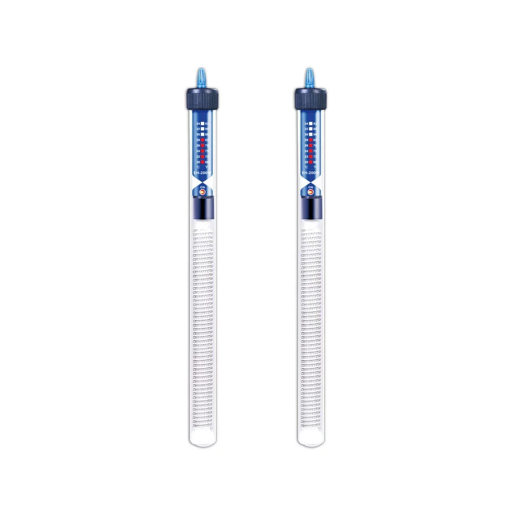 200W Aquarium Glass Submersible Heater, 2-Pack C6418