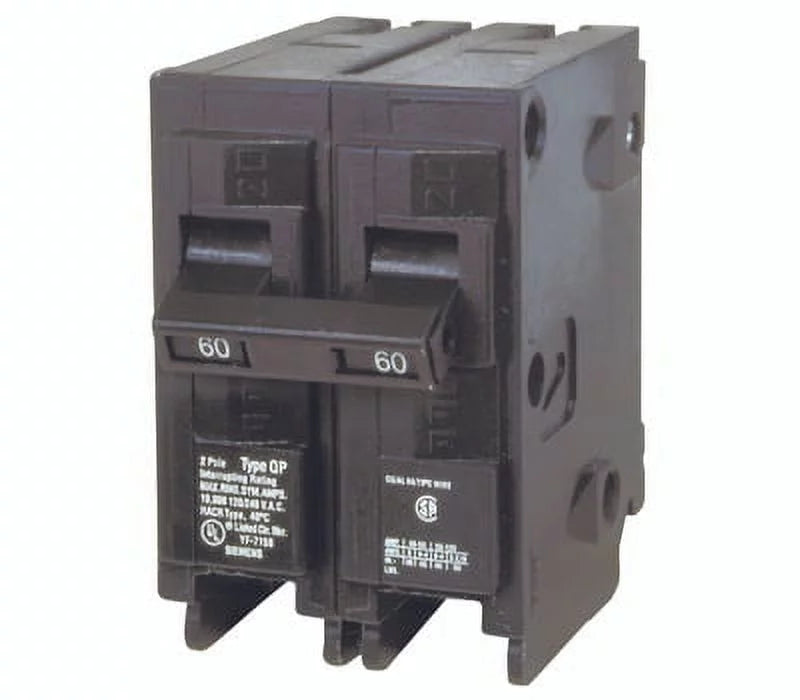 60 Amp Two Pole Circuit Breaker I17517