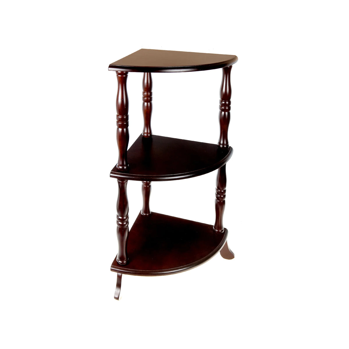 3 Tier Wooden Corner Shelf U99388