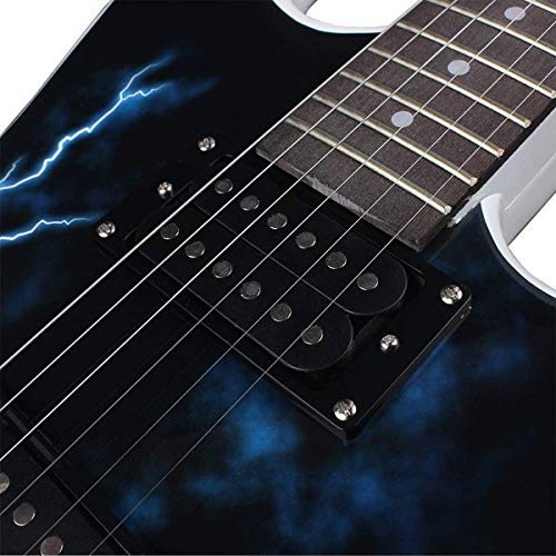 Electric Guitar Strings 3 Full Sets and Tuner S3212
