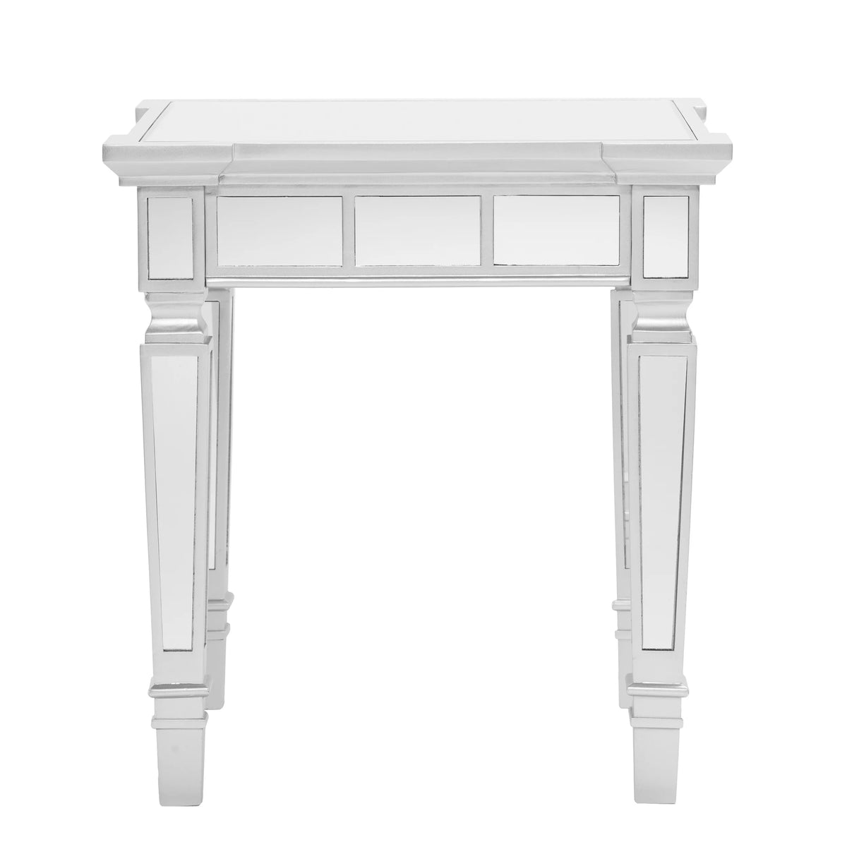 Mirrored Square End Table A9618
