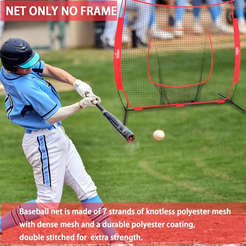 7-Strand Heavy Duty Knotless Polyester Baseball & Softball Replacement Net V68711