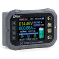 0-120V 100A DC Voltmeter Coulometer Battery Monitor, Pack of 2 H78373