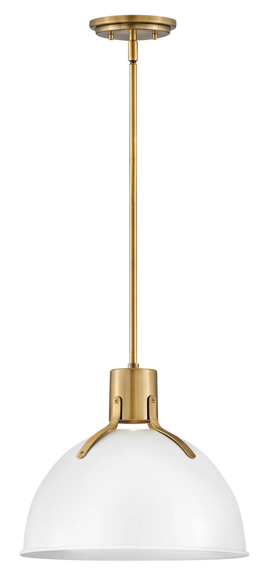 14 Inch 6.5W 1 LED Small Pendant Satin Black Finish N97259