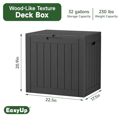 75 Gallon Waterproof Resin Outdoor Storage Box Q60585