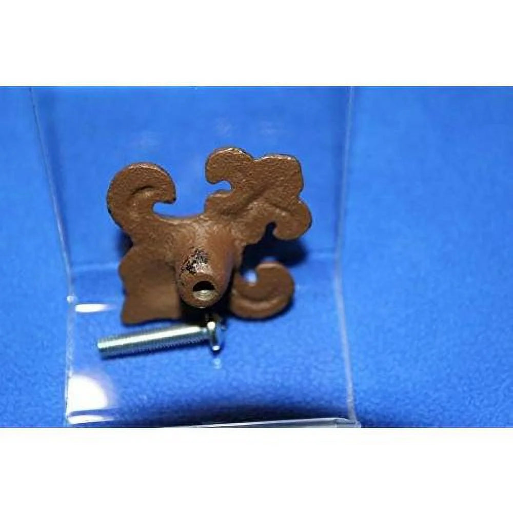 Cast Iron Fleur De Lis Cabinet Knobs, Pack Of 30 K405653
