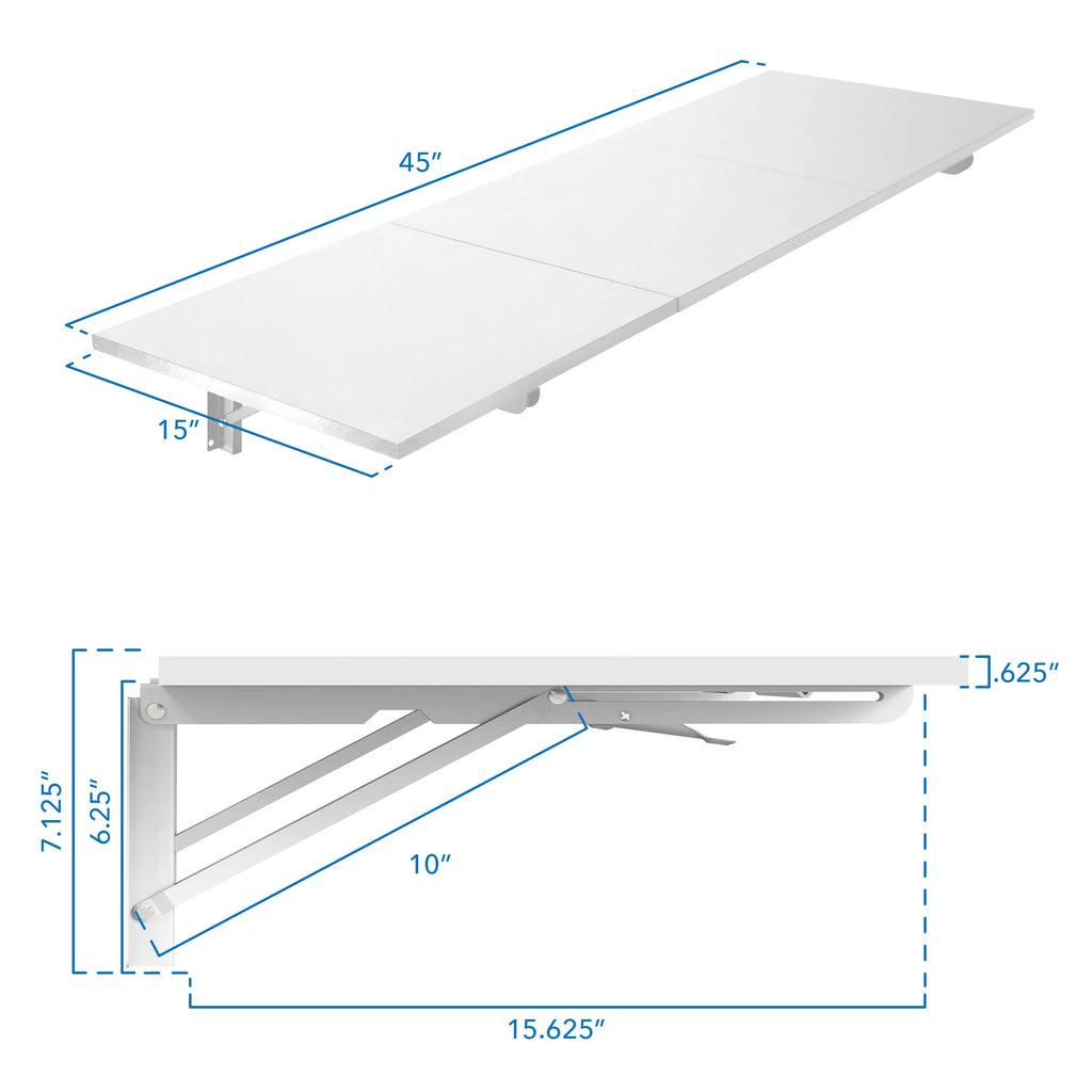 Wall Mounted Drop Leaf Table U48821