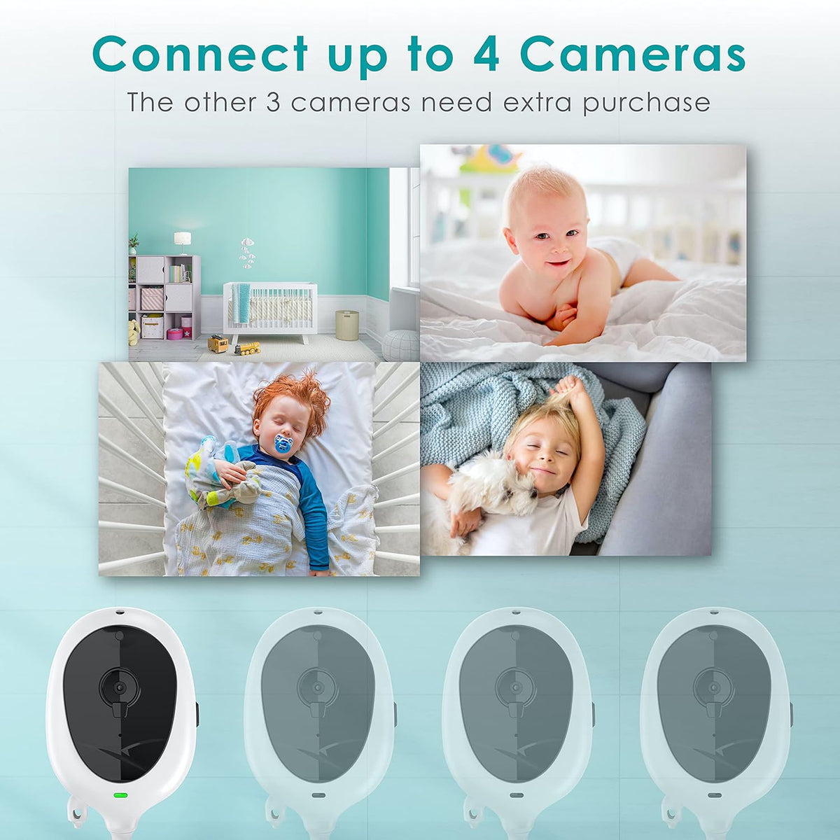 Video Baby Monitor with One Camera X678015