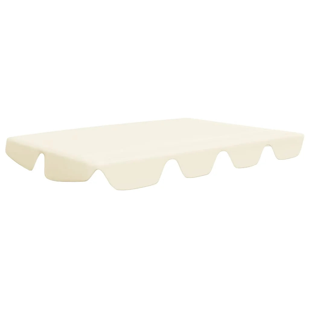 Cream Replacement Canopy for Garden Swing L9564