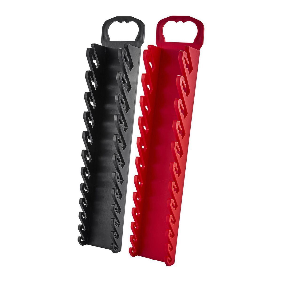 12 Slot Stubby Wrench Organizer, 2 Piece Y62197