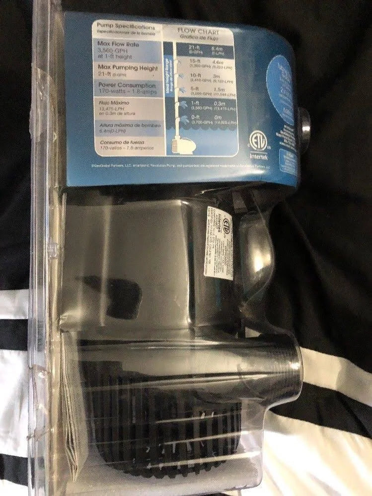 3600-gph Submersible Waterfall Pump Q76149