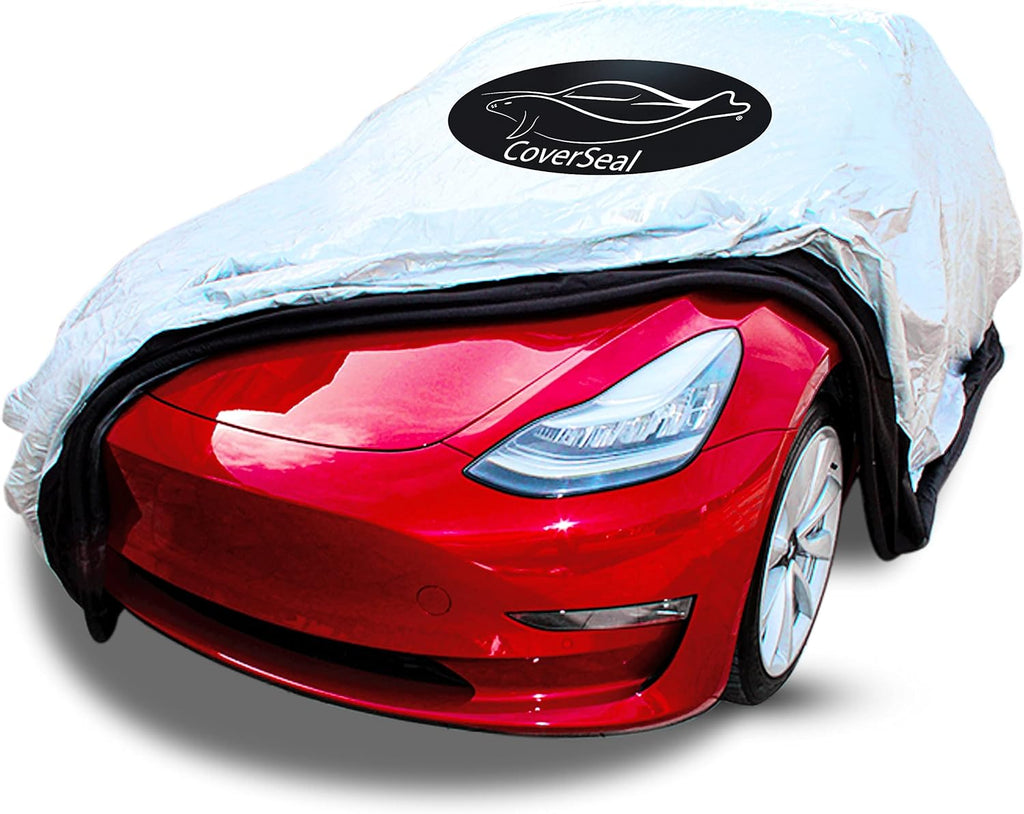Mid Size 189 L x 73 W x 71 H inch Heavy Duty Outdoor Car Cover Y329002