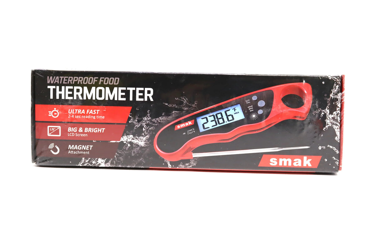 Waterproof Digital Instant Read Meat Thermometer with Backlight LCD T64616