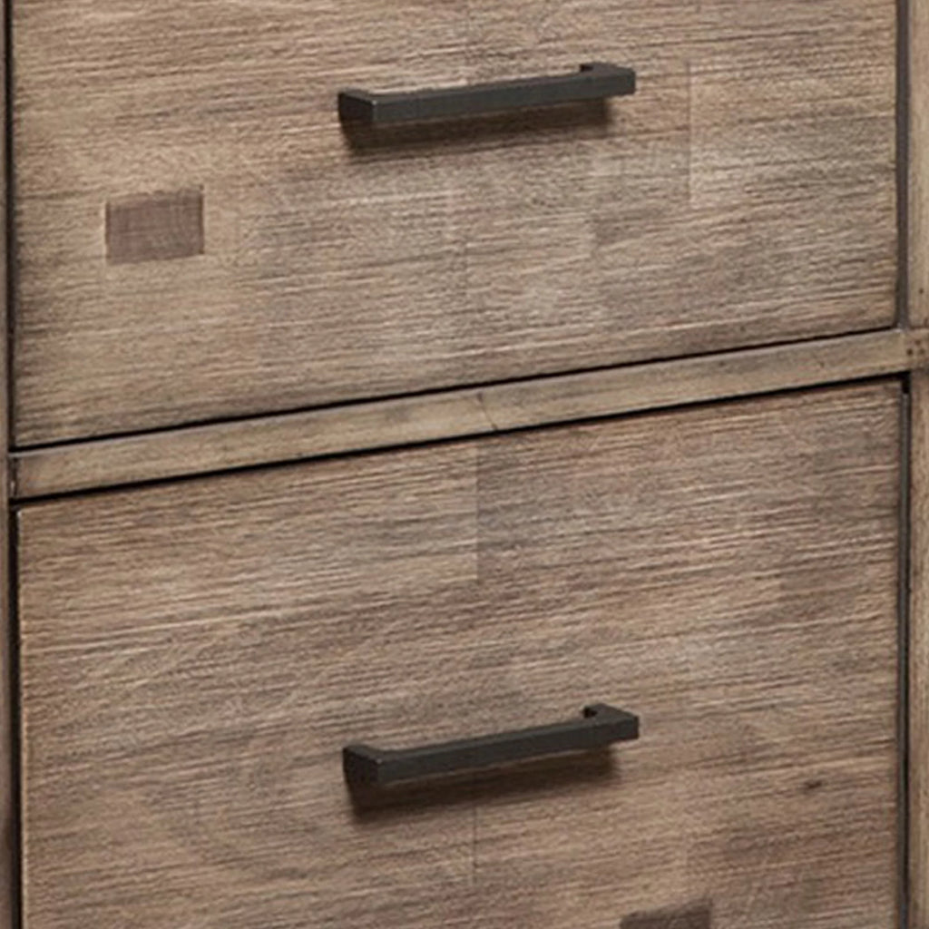 Gray Mahogany 4 Drawer TV Media Chest E624101