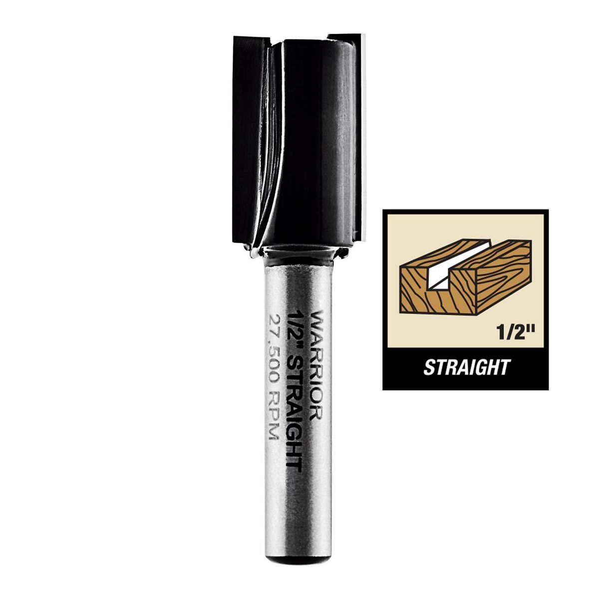 Carbide Router Bit Set, 5-Piece W34422