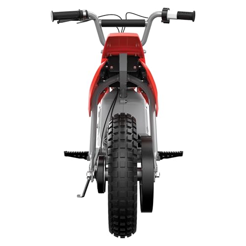 Red Kids Electric Motocross Bike, 14 Mph, 60 Min Runtime V744777
