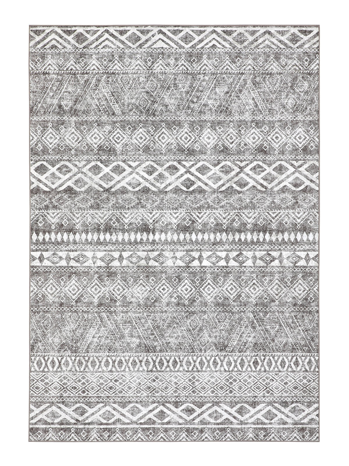 Machine Washable 5'x7' Tribal Area Rug O33570