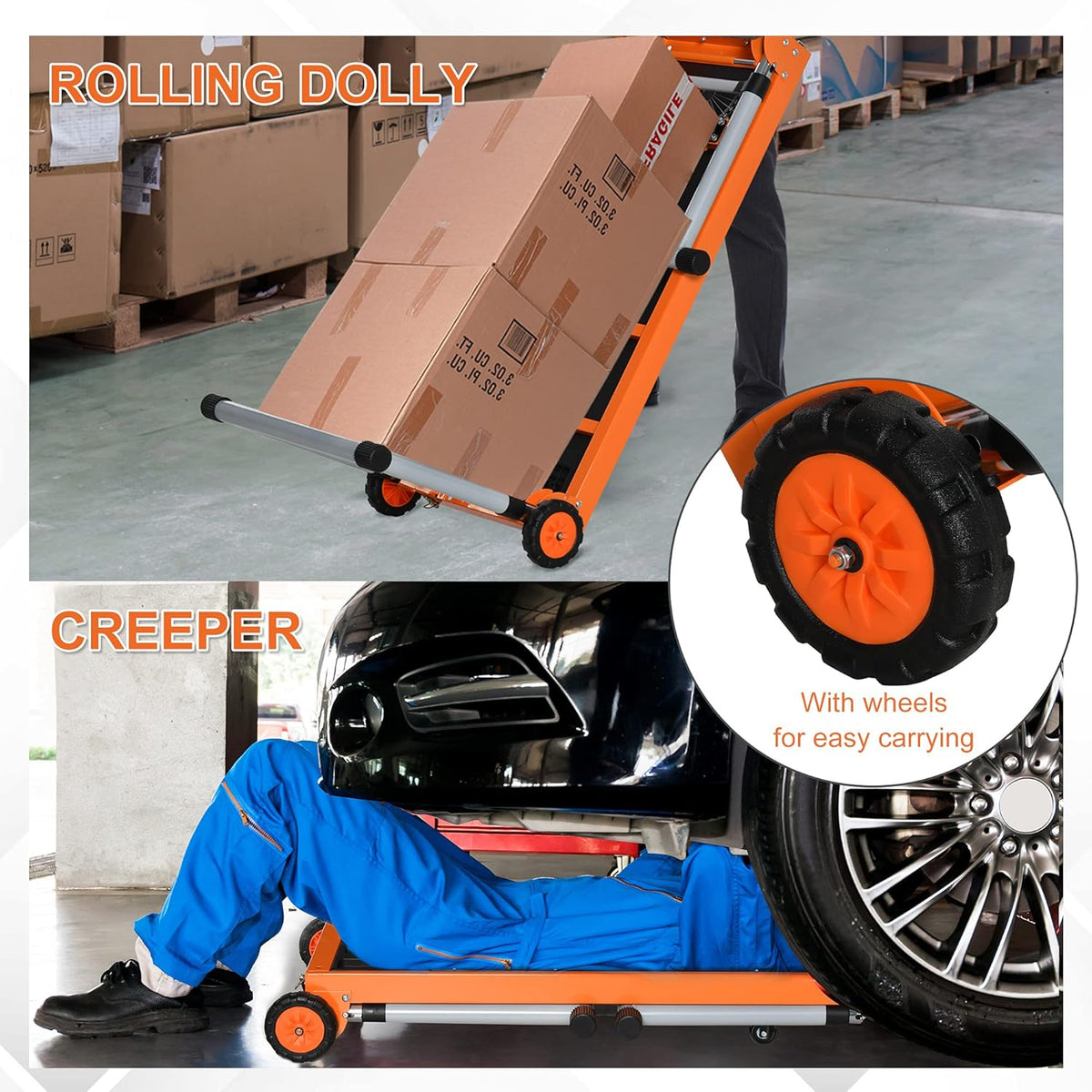 5-in-1 Folding Work Bench with Adjustable Legs F8207