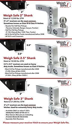 Adjustable 10x22 Drop Ball Mount with 3x22 Shank and Hitch Pin G8521