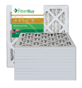 Gold MERV 11 8x16x1 Pleated AC Furnace Air Filter Pack of 12 J229810