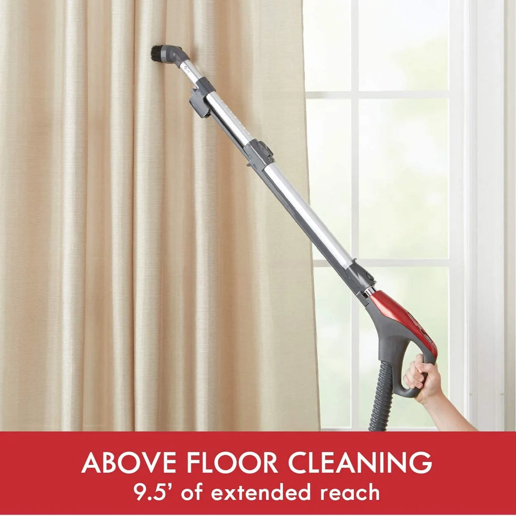 Red Bagged Canister Vacuum Cleaner I216