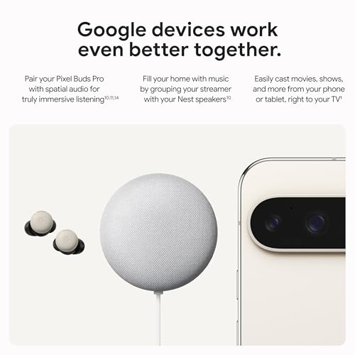 Porcelain 4K Google TV Streamer with 32 GB Storage R274396