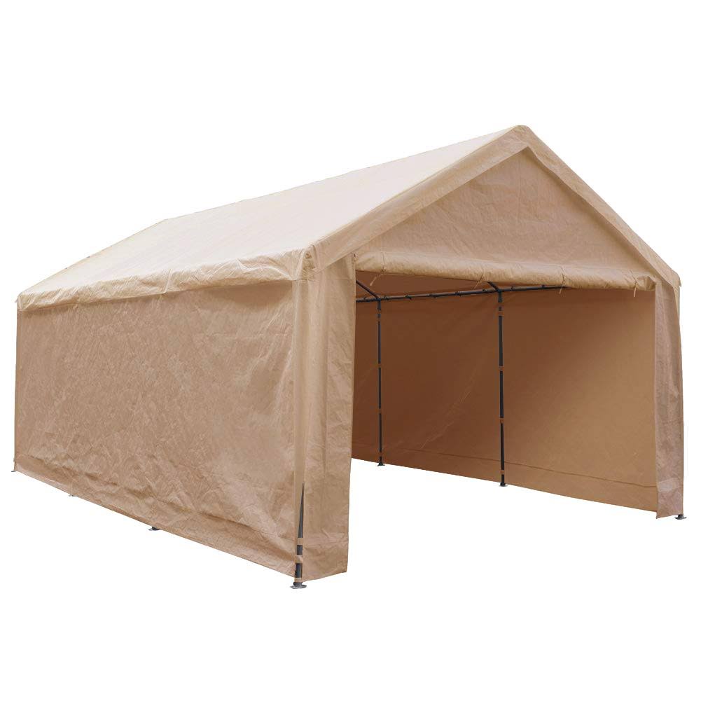 Extra Large Heavy Duty Carport with Removable Sidewalls Y63268