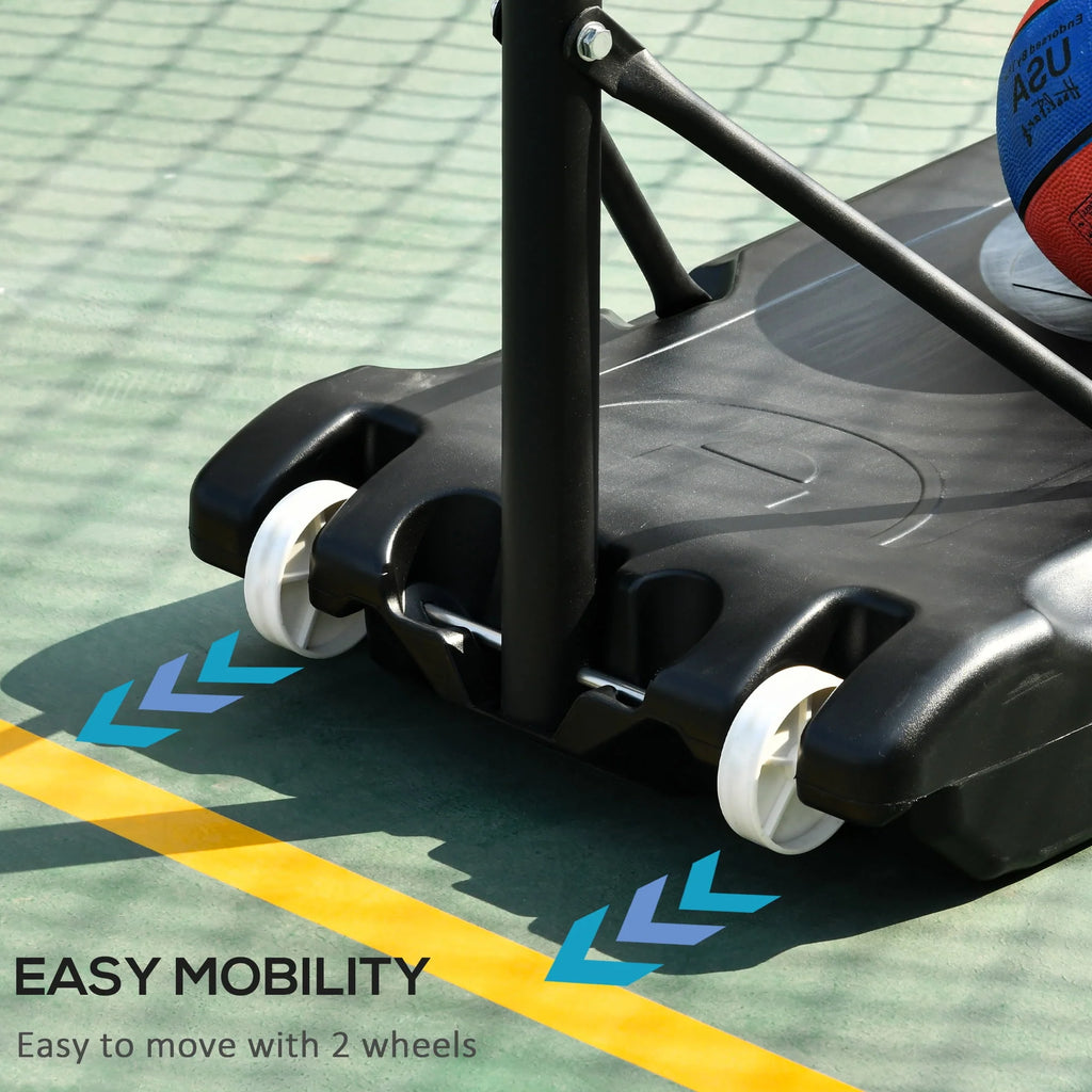 Portable Basketball Hoop System with 33 In. Backboard Y777286