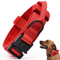 Adjustable Nylon Tactical Dog Collar with Control Handle O42652
