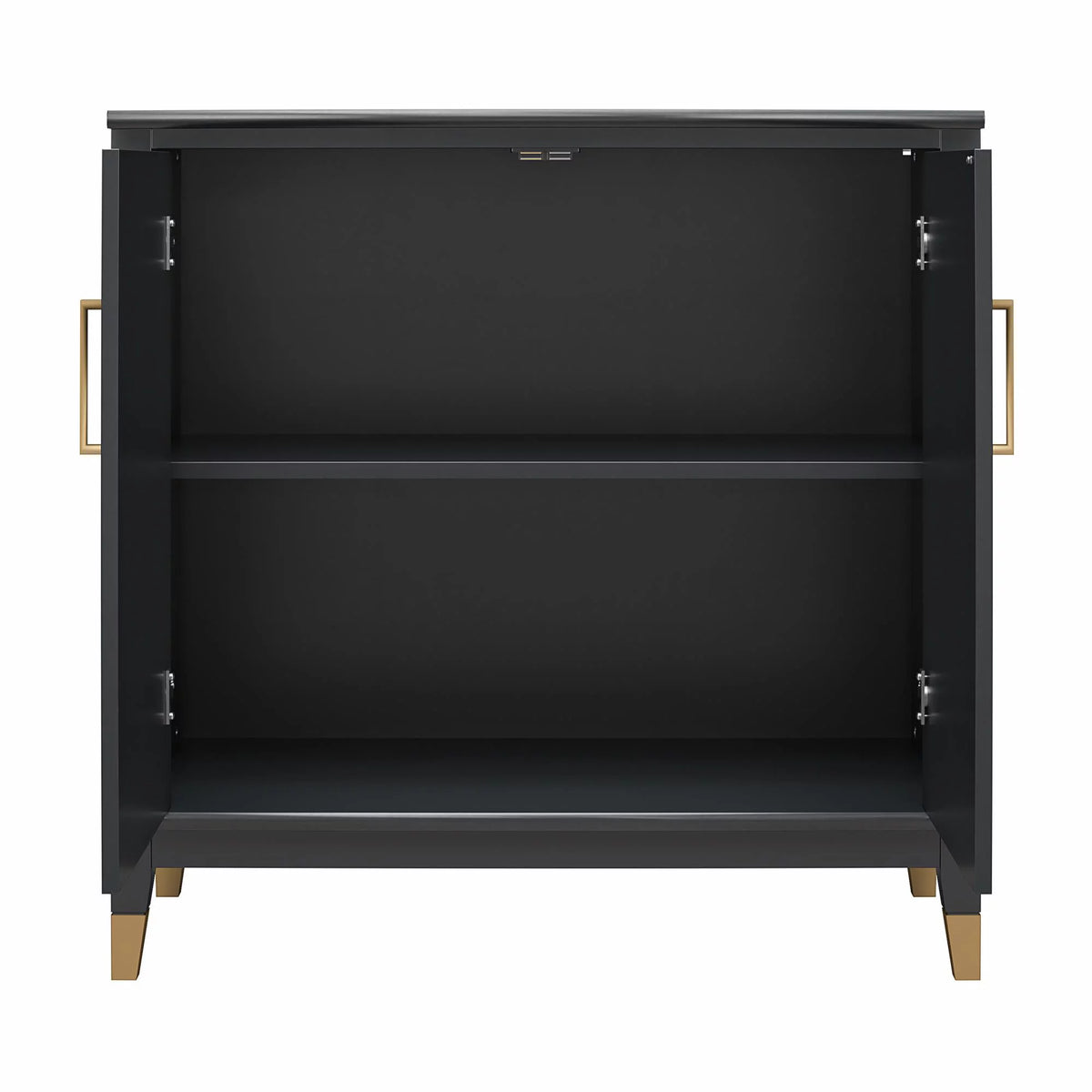 Black 2-Door Accent Cabinet P109674