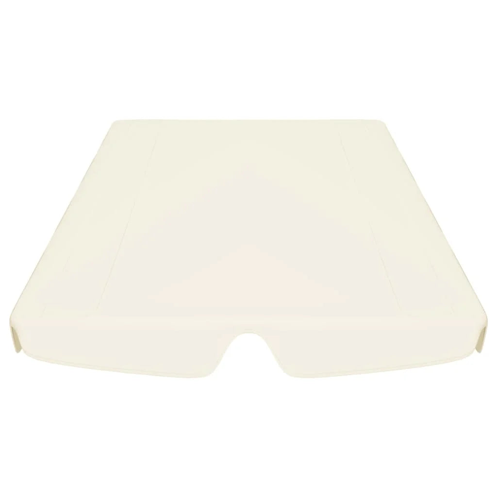 Cream Replacement Canopy for Garden Swing L9564