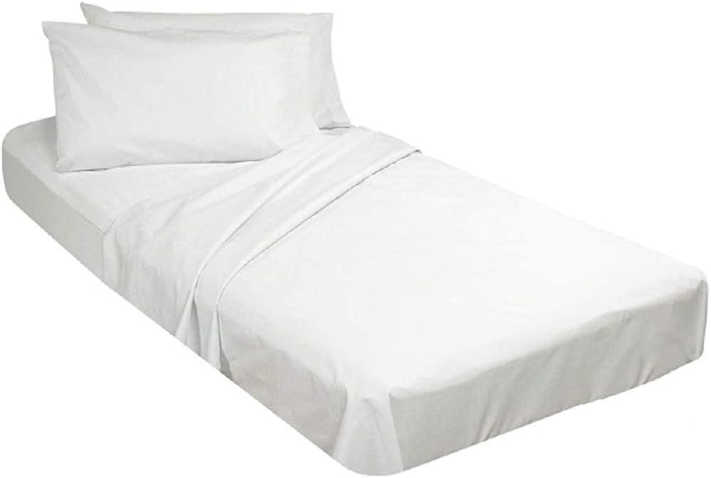 Ivory Cotton Fitted Cot Sheets 4(PCs) O80484