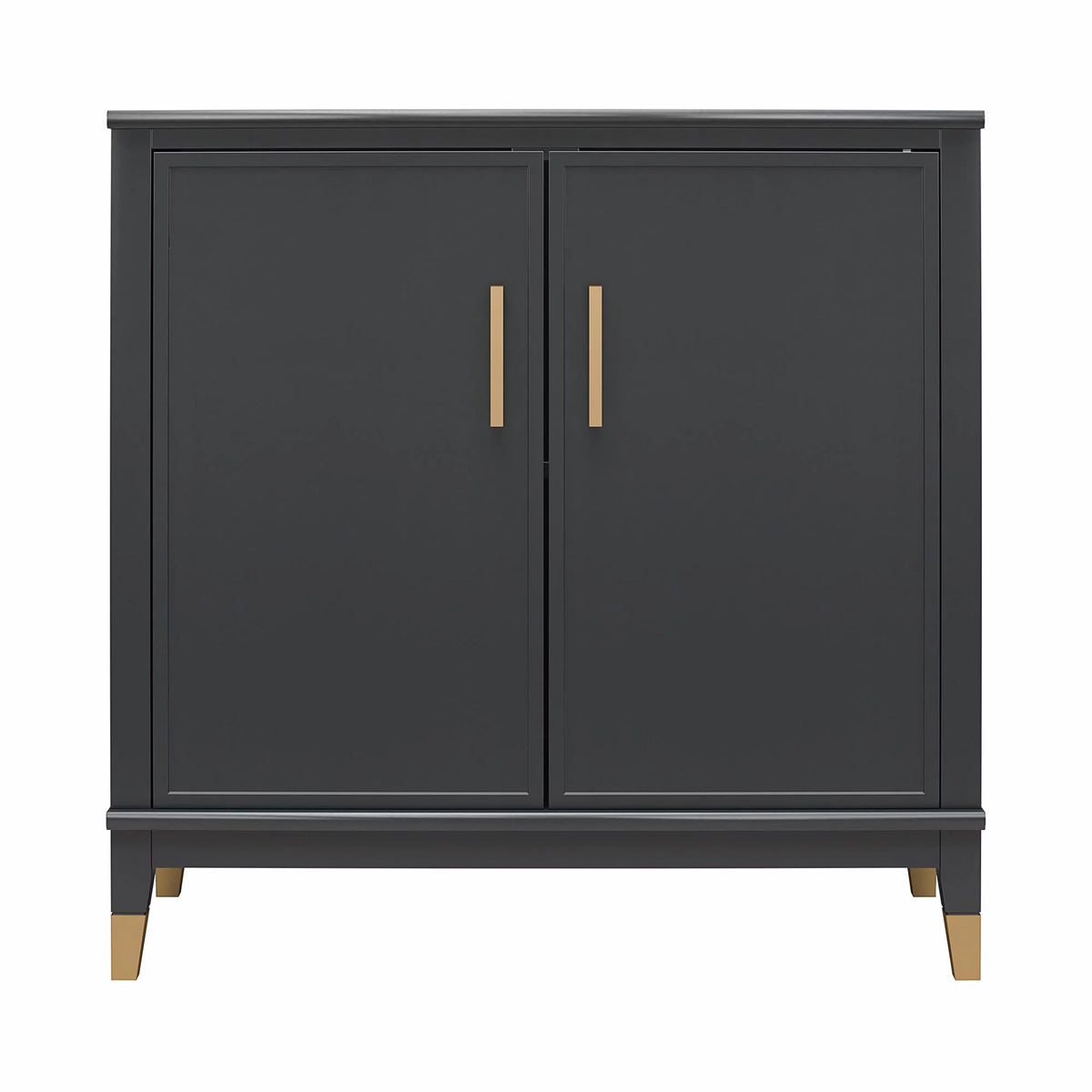 Black 2-Door Accent Cabinet P109674